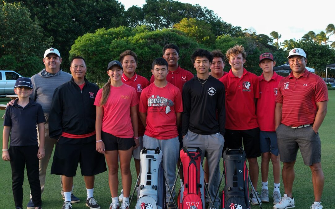 Turtle Bay Golf Glows for the Kahuku & Waialua High School Golf Teams