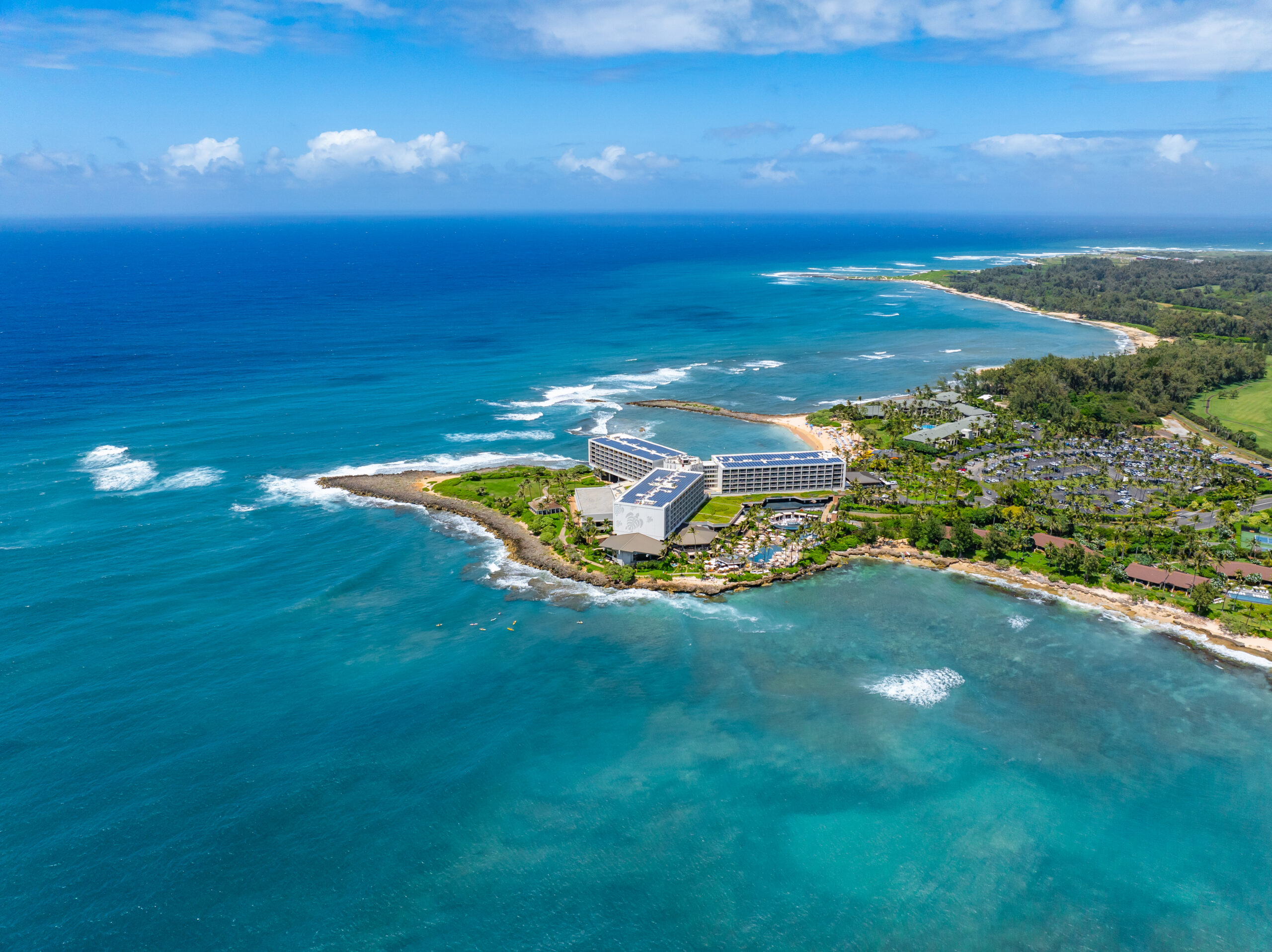 Turtle Bay Resort Drone